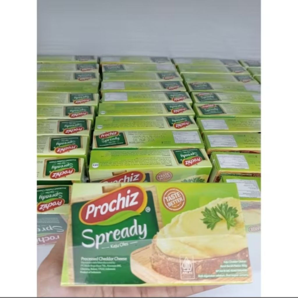 

Keju Oles - Keju Spready 160gr - Prochiz Spready 160gr - Keju Oles Prochiz Spready 160gr