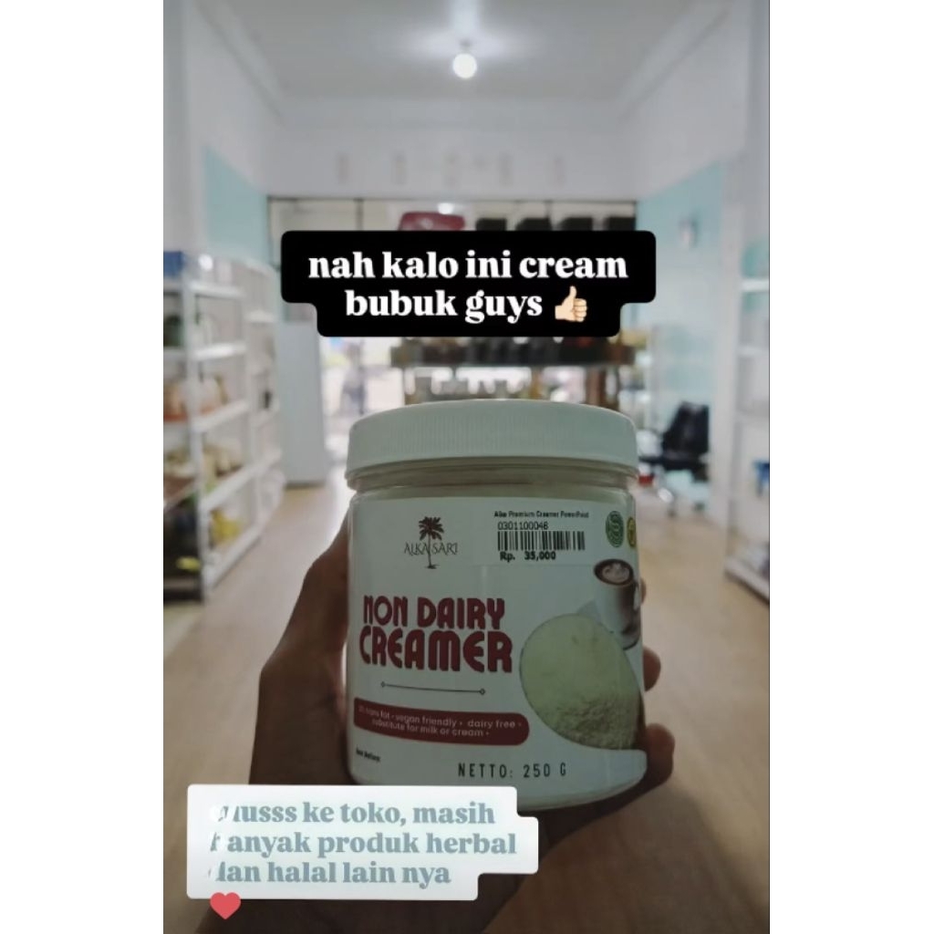 

Creamer Non Diary