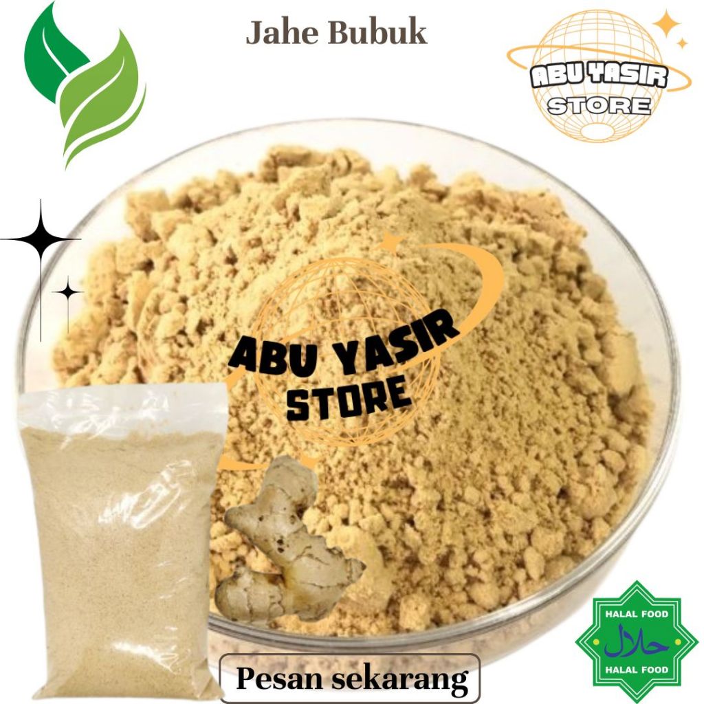 

Jahe Bubuk 250 Gram Herbal Alami 100% – Abu Yasir Store