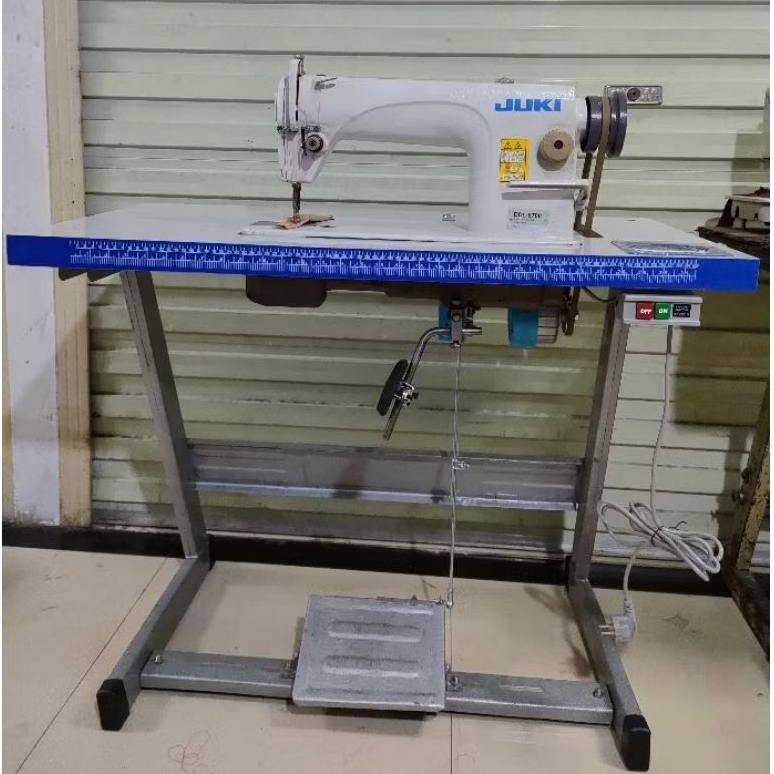 mesin jahit JUKI JEPANG DDL8700 second,fullset dinamo servo baru meja baru perlengkapan baru