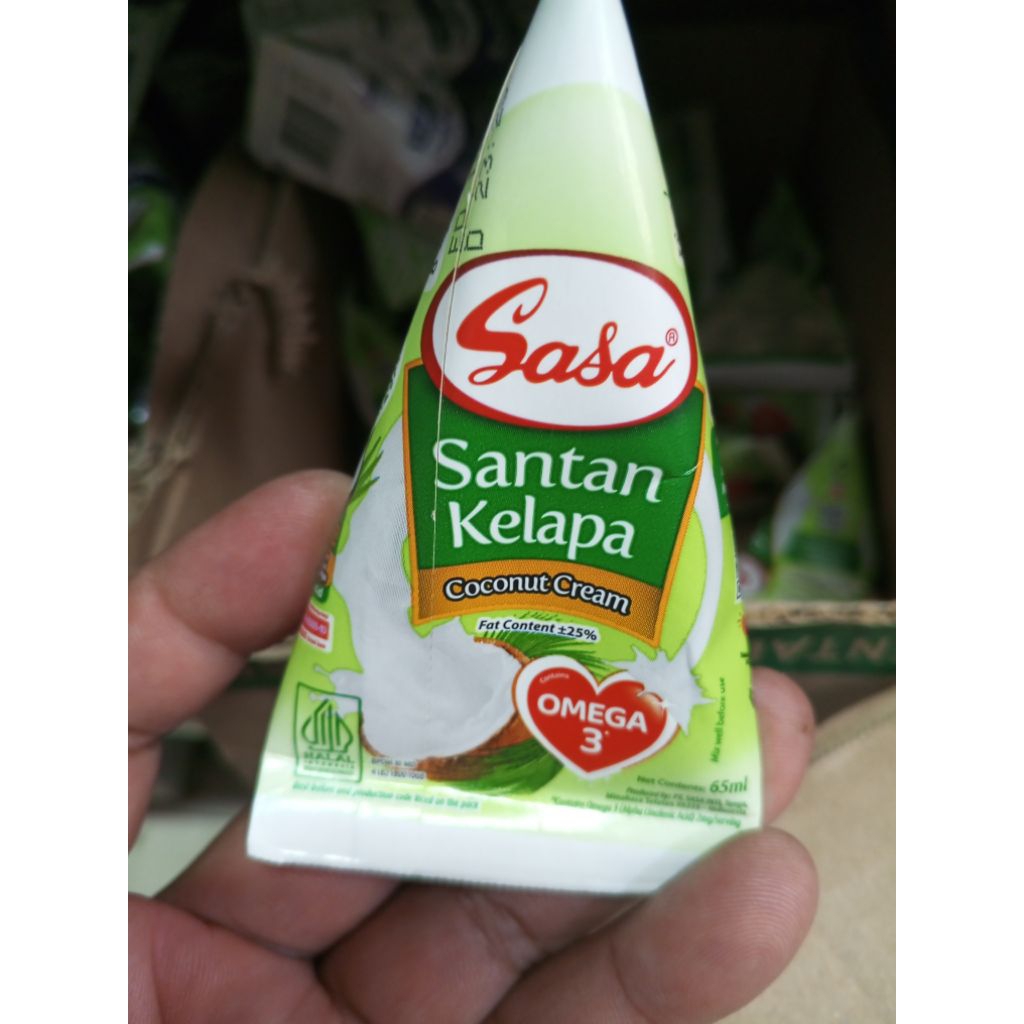 

santan kelapa SASA kaya Omega 3