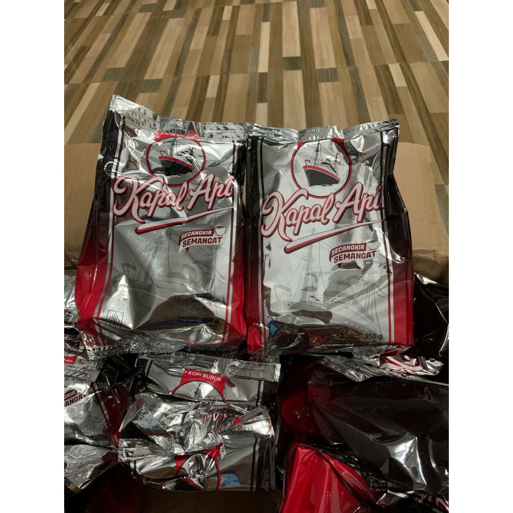 

Kopi Kapal Api Spesial Silver 350gr Tanpa Gula - Kopi Bubuk Spesial Exp Nov 2025