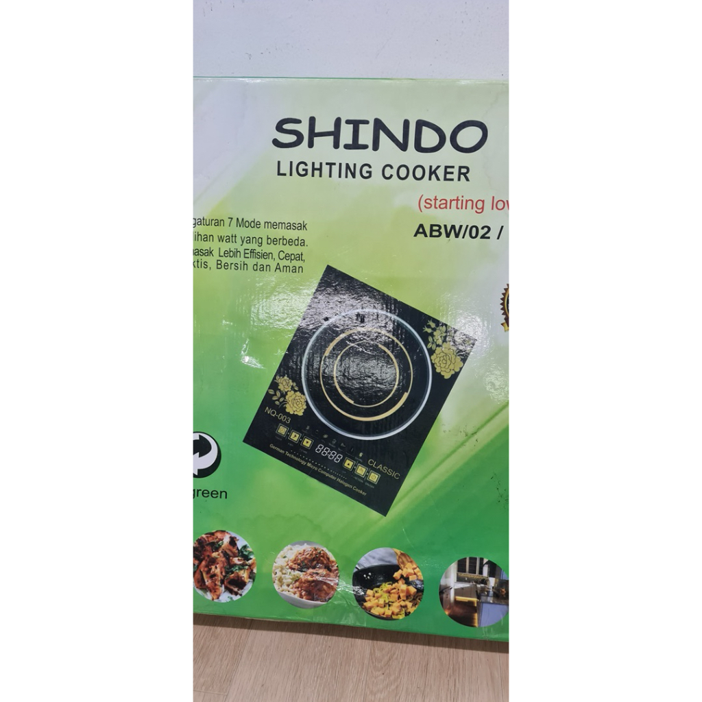Kompor Listrik shindo, kompor portable shindo, kompor listrik halogen, kompor low watt