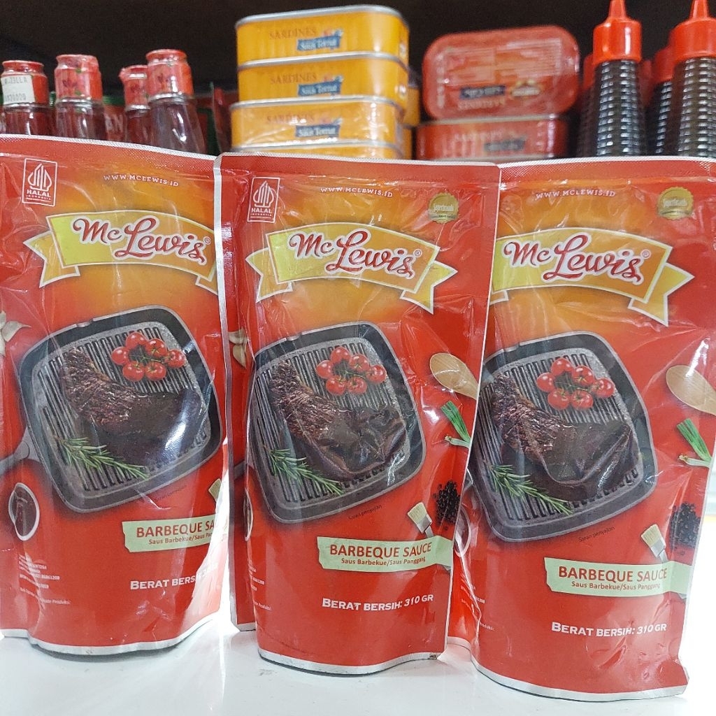 

saus berbeque mc lewis 310gr/sauce barbeque