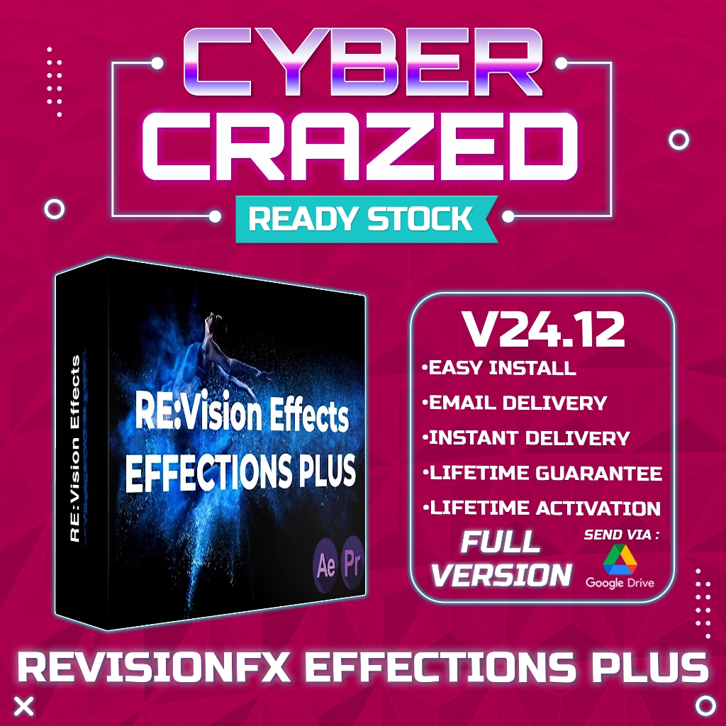 (MAC) REVisionFX Effections Plus AE & PR, OFX 24.12 Full Version