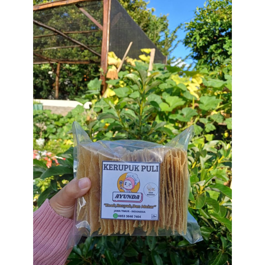 

Kerupuk Puli/Gendar/Lempeng/Beras Kemasan 250 gr