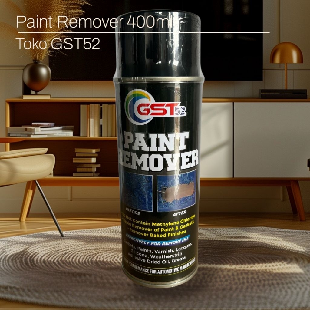 Paint Remover Perontok Cat Velg Penghapus Cat Remover Semprot GST52 400ml