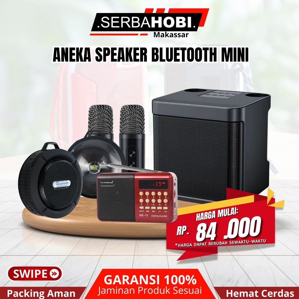 SPEAKER BLUETOOTH / SPEAKER KARAOKE / RADIO PORTABLE