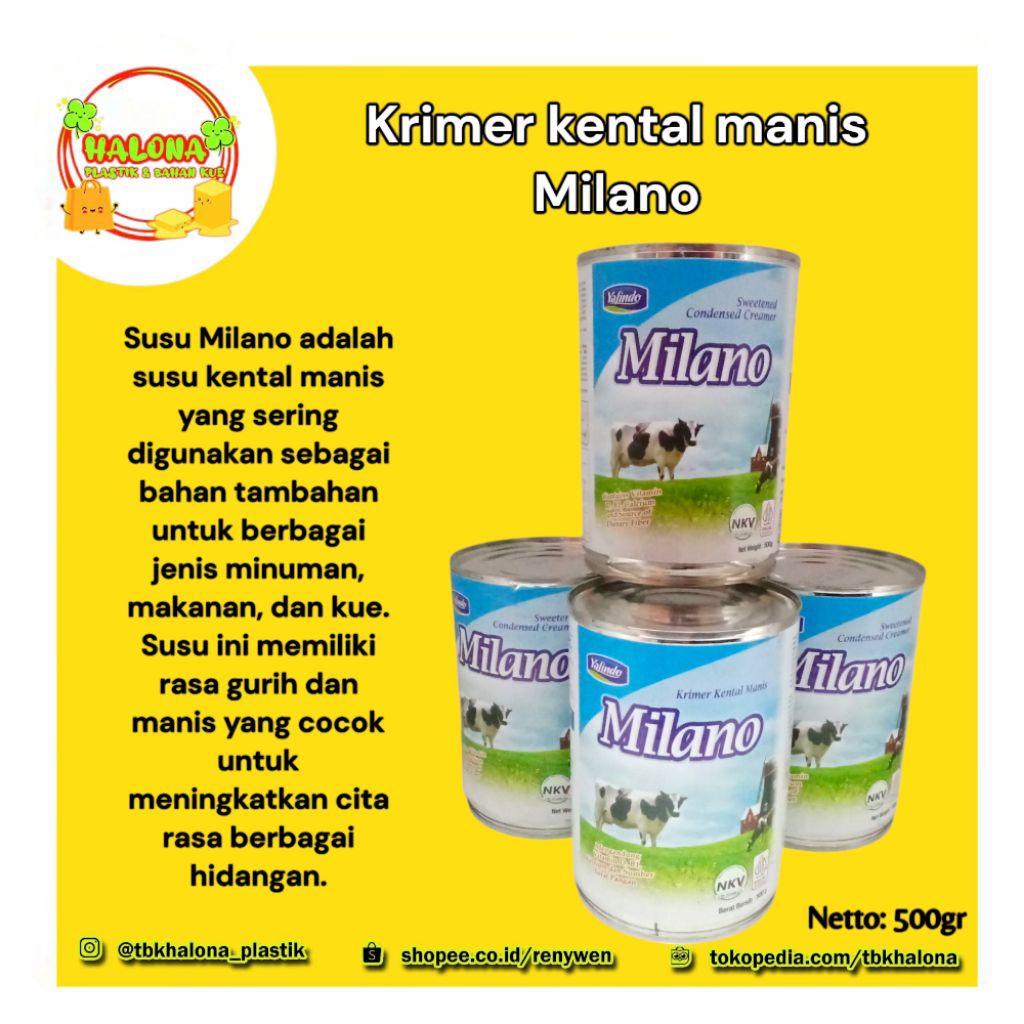 

Skm Milano kemasan 500gr