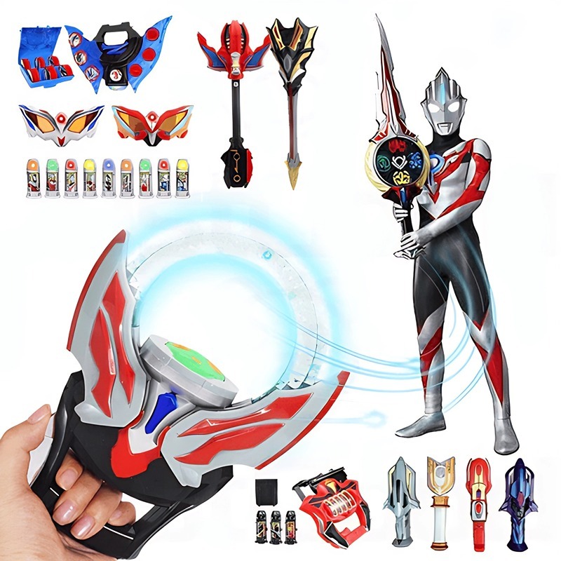 Senjata Ultraman Z Geed Orb Tiga Ultramen X Ultrman Rosso Mainan Anak Laki Laki