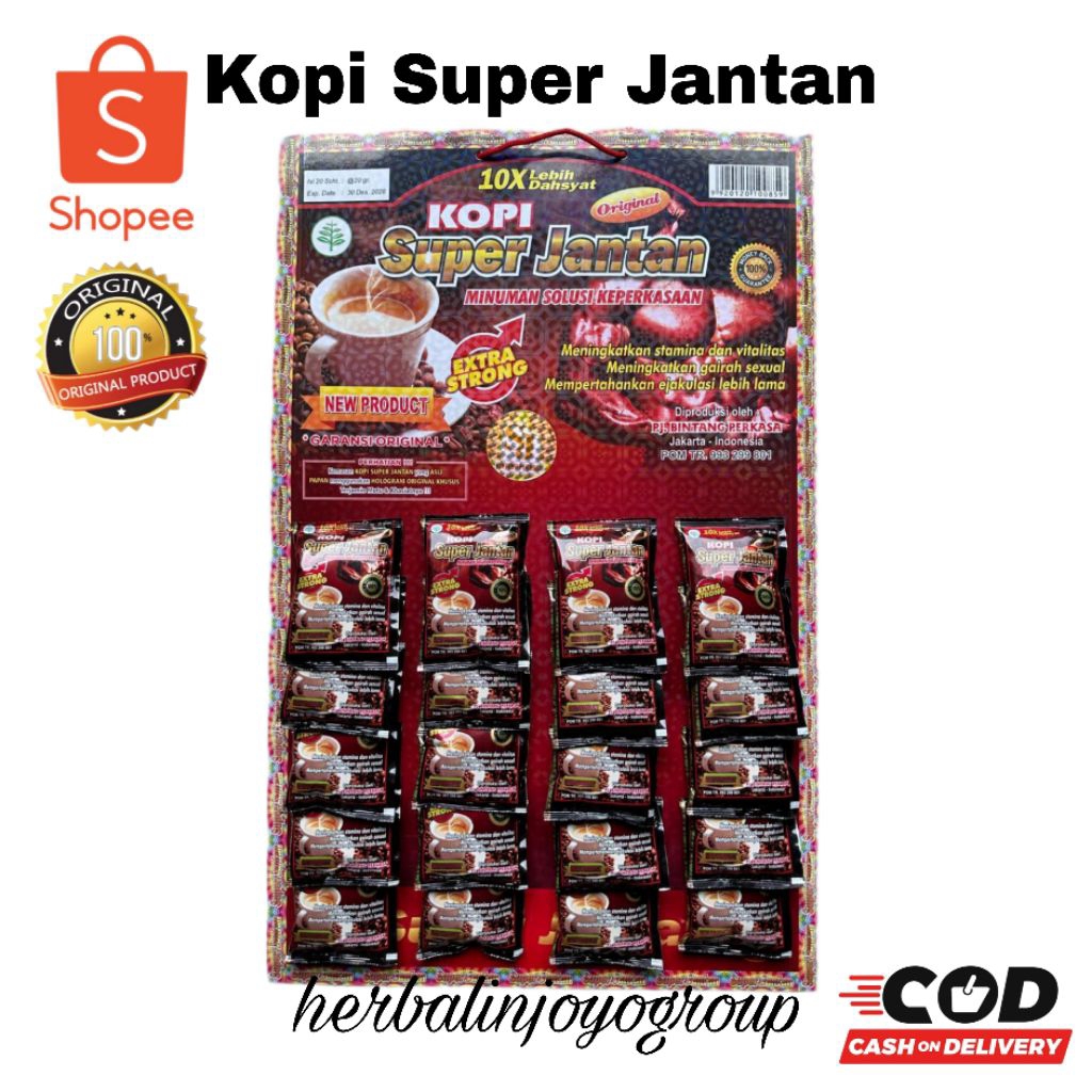 

herbalinjoyogroup|kopi spr jntn 20 sachet