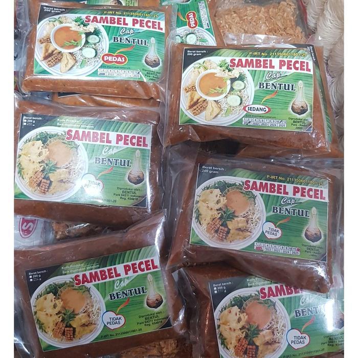 

sambel pecel cap bentul 200 gr HALAL