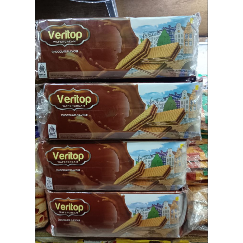 

veritop wafer coklat 130 gram