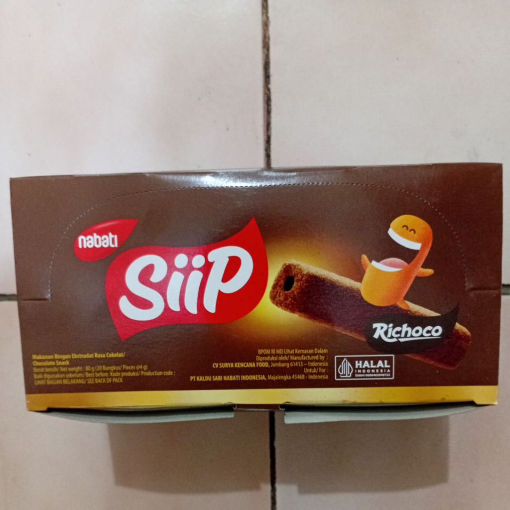 

Nabati Siip 1 Pack Isi 20 Pcs 80 gr