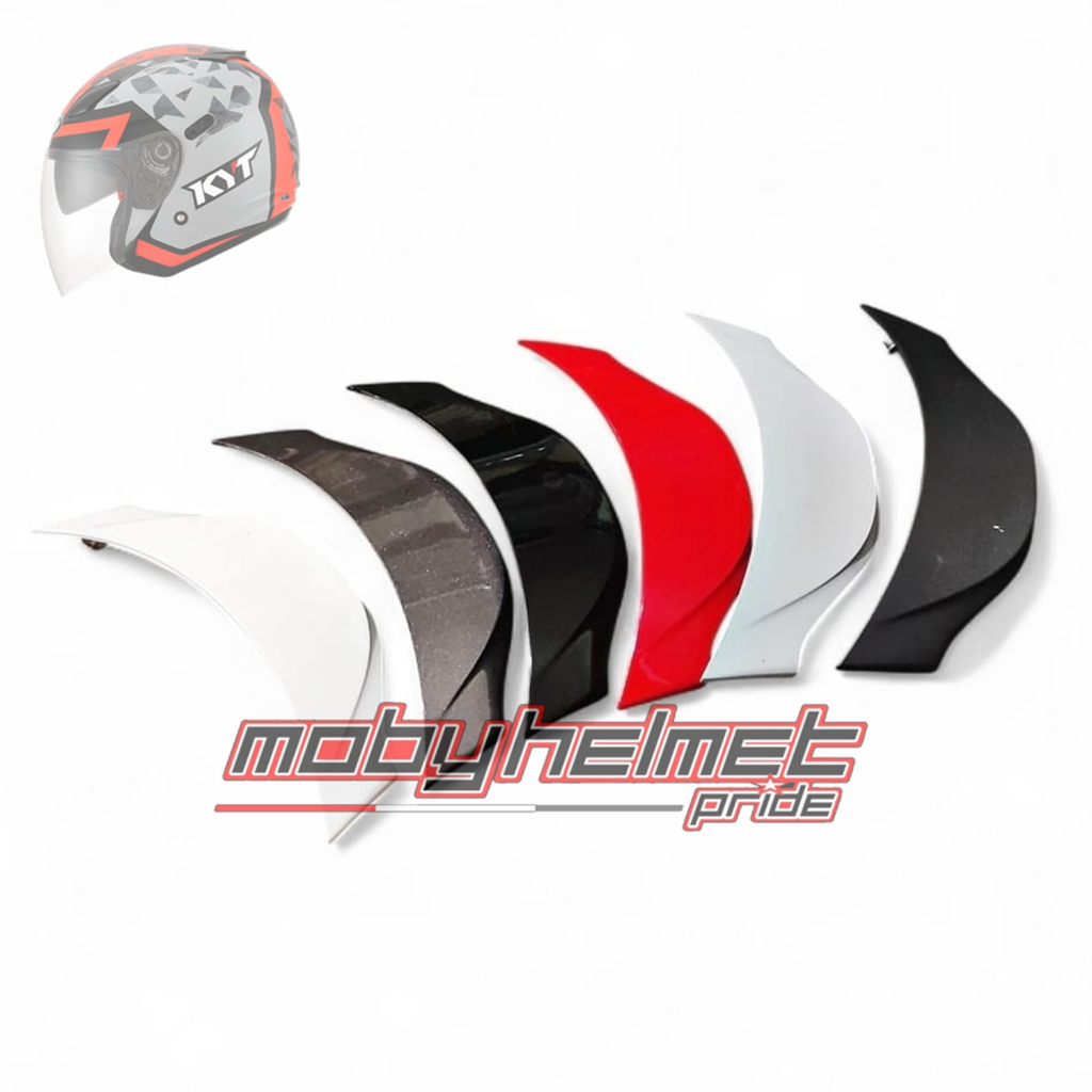 SPOILER HELM KYT DJ MAXI - SPOILER ORIGINAL KYT DJ MAXI