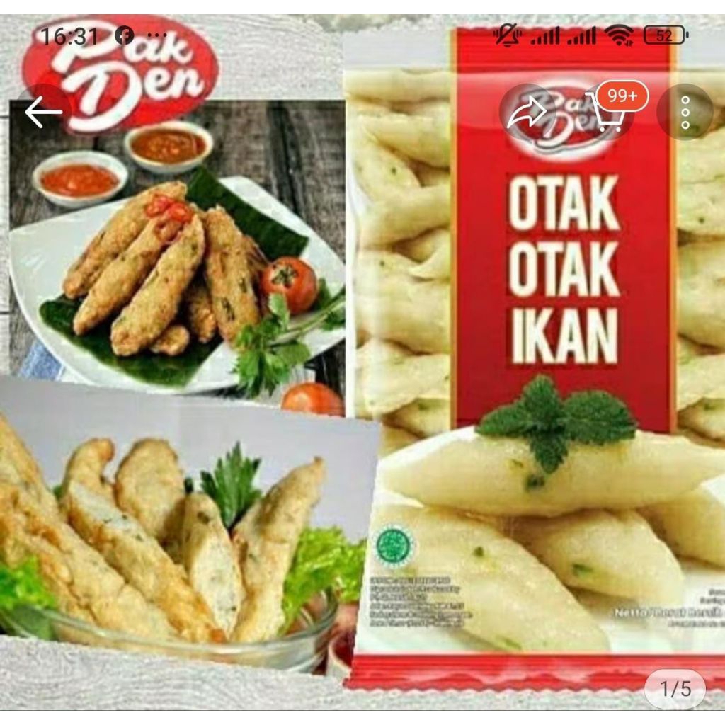 

Otak Otak Ikan Frozen 500gr