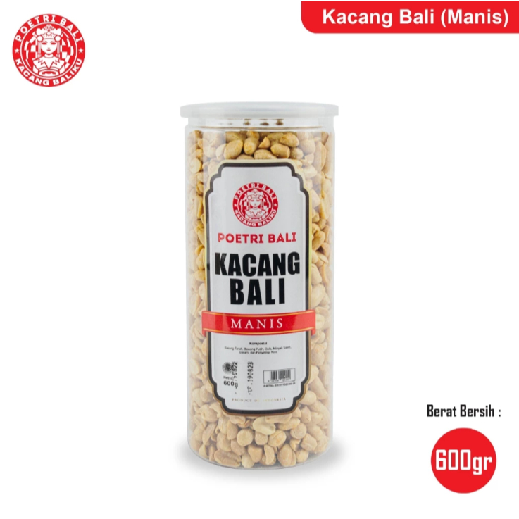 

Poetri Bali Kacang Manis 600 gram - Poetri Bali Semarang