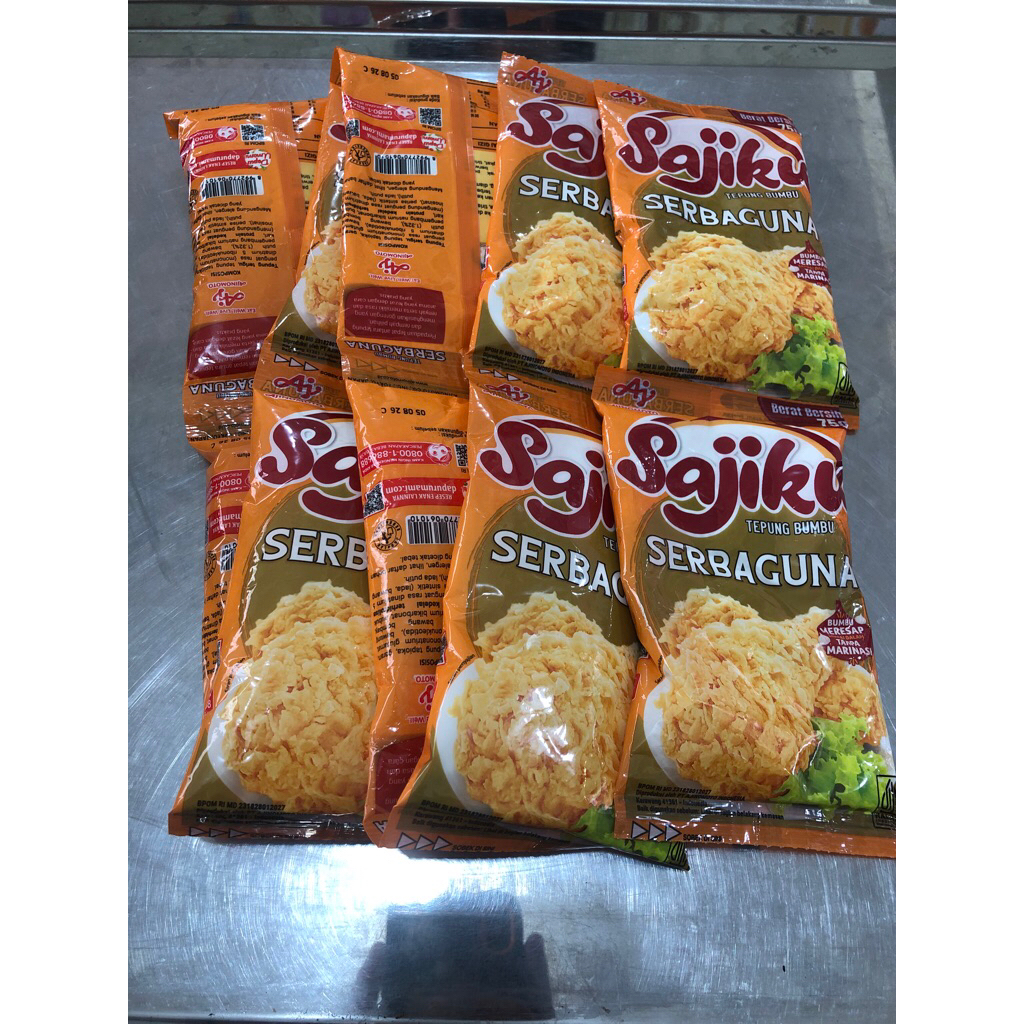 

(RENCENG) SAJIKU TEPUNG AYAM GORENG 10 x 75gr