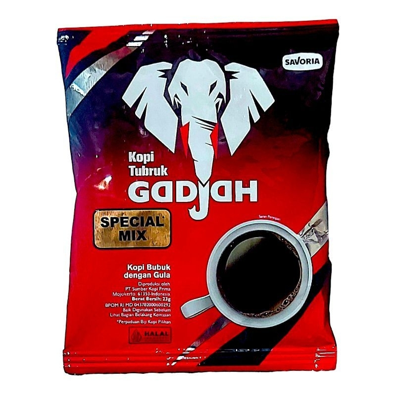 

Kopi Gadjah Spesial Mix 1rtg 12pcs
