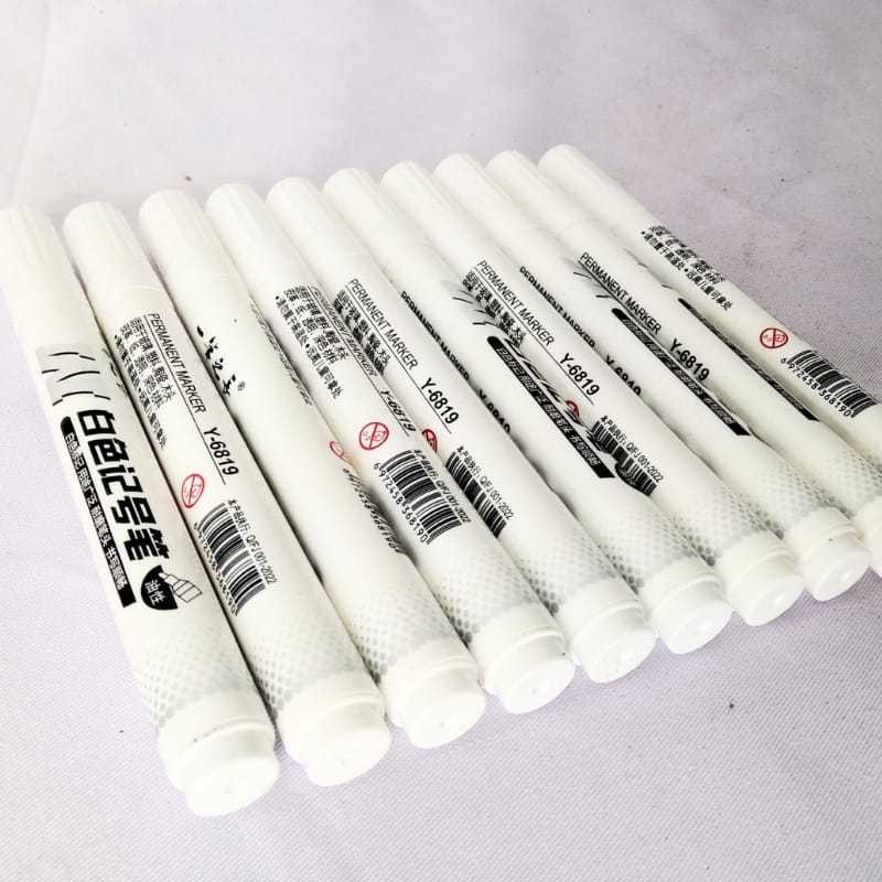 

PROMO BUNDLING!! spidol permanent warna putih untuk ban mobill motor