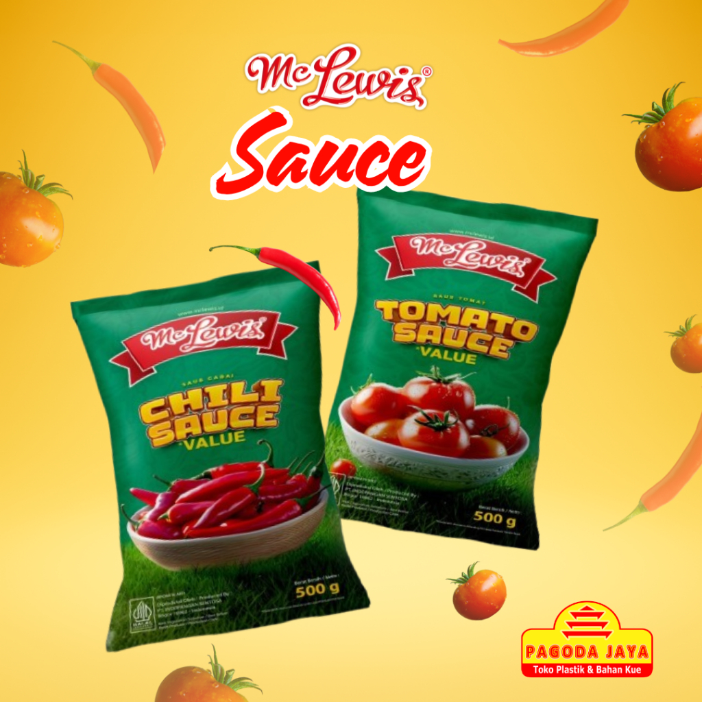 

Mc Lewis Value Chili Sauce Saos Sambal 1kg