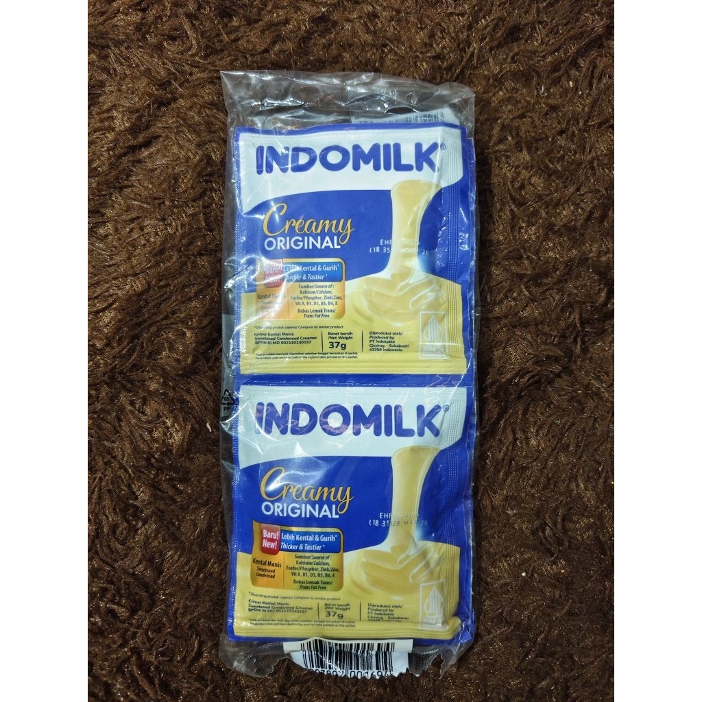 

Indomilk Susu kental manis putih 40ml isi 6pcs