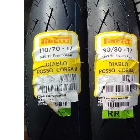 Pirelli 90/80-17, 100/80-17