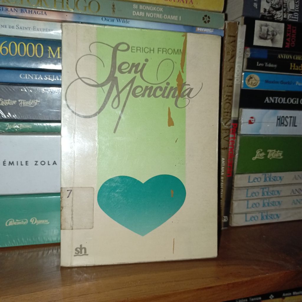 Seni Mencintai by Erich Fromm (Edisi Sinar Harapan 1990)