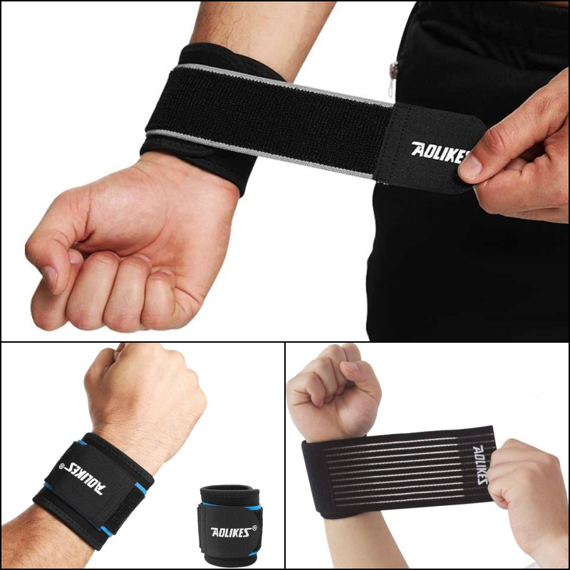 Deker Tangan Volly Pria Wanita Pergelangan Lengan 1Pcs Wishbrand Cedera Olahraga Badminton Fitnes