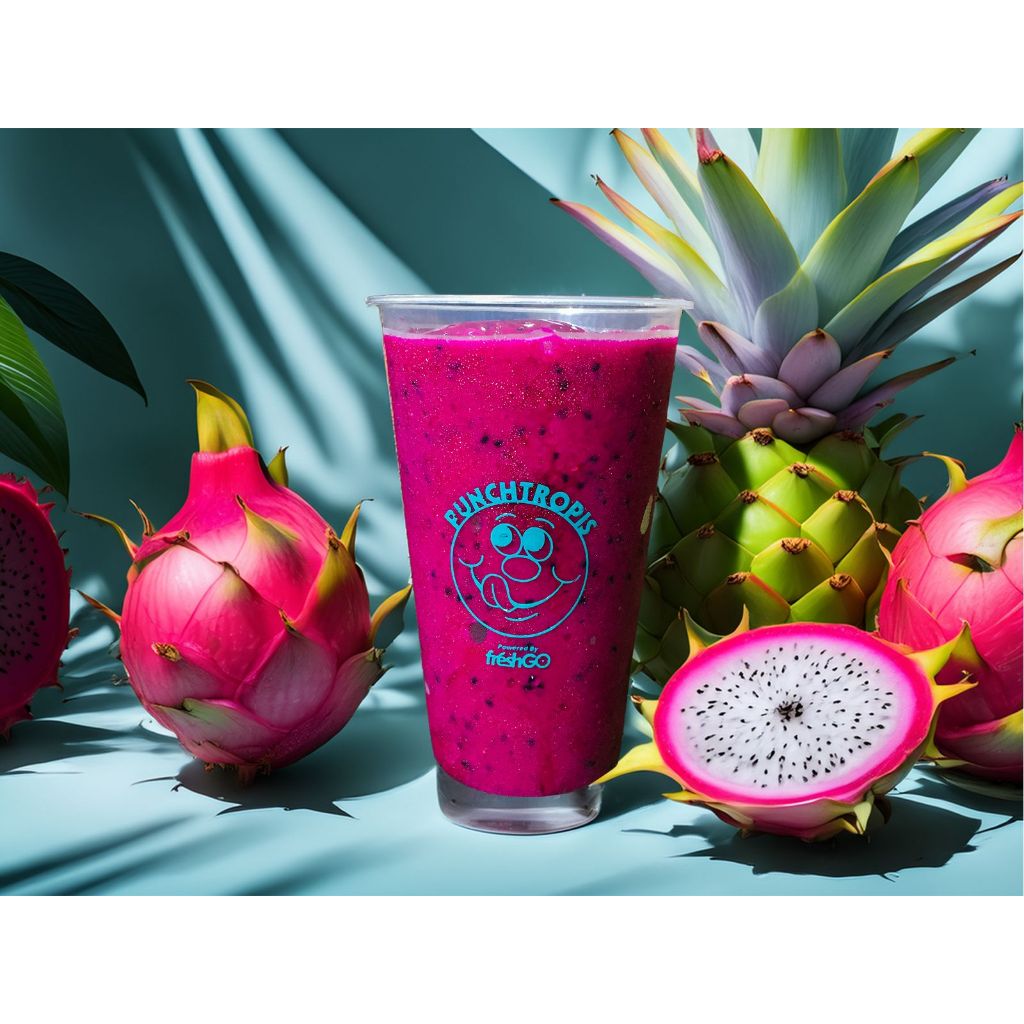

Jus Buah Naga PunchtropisXFreshGo