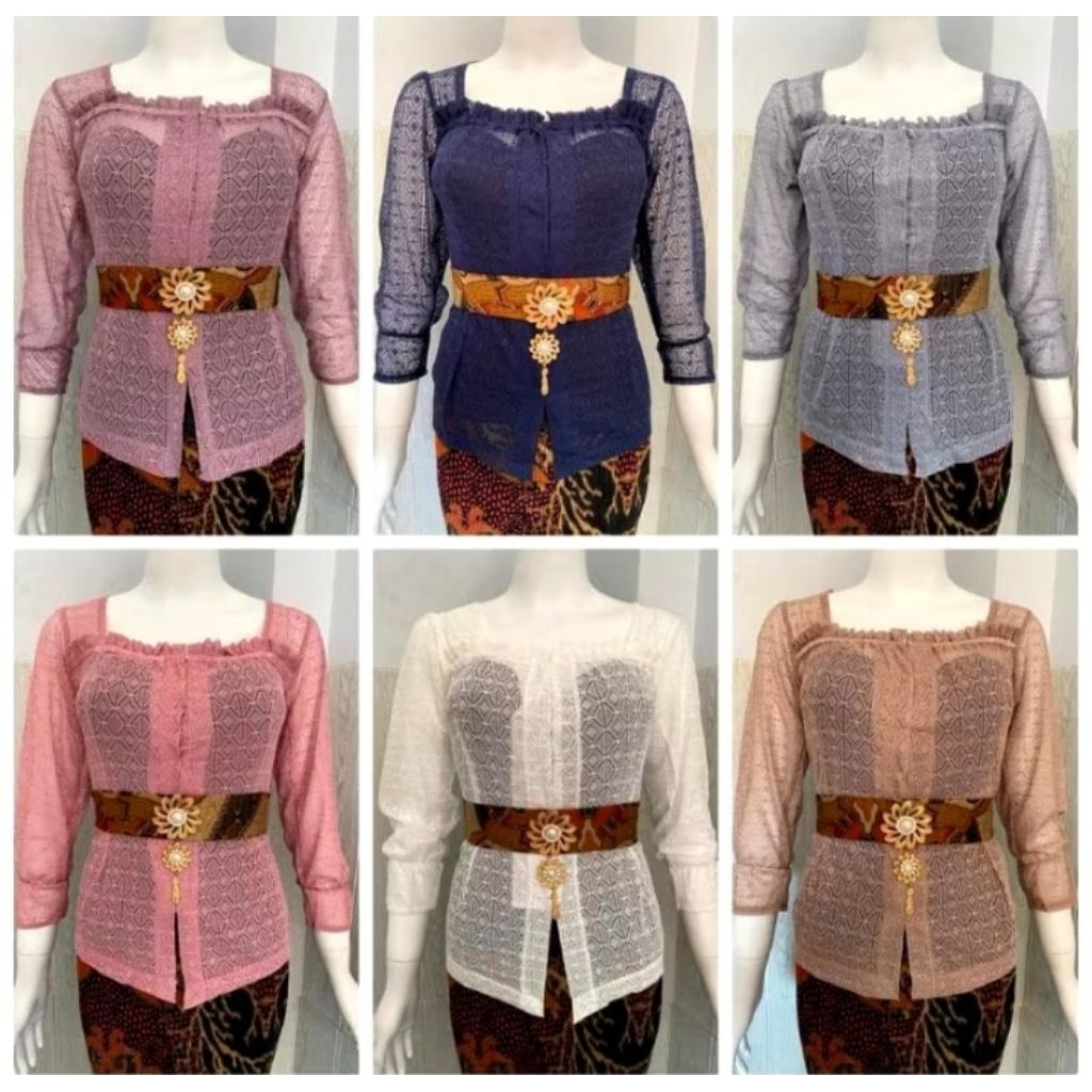 Kebaya Brokat Malika