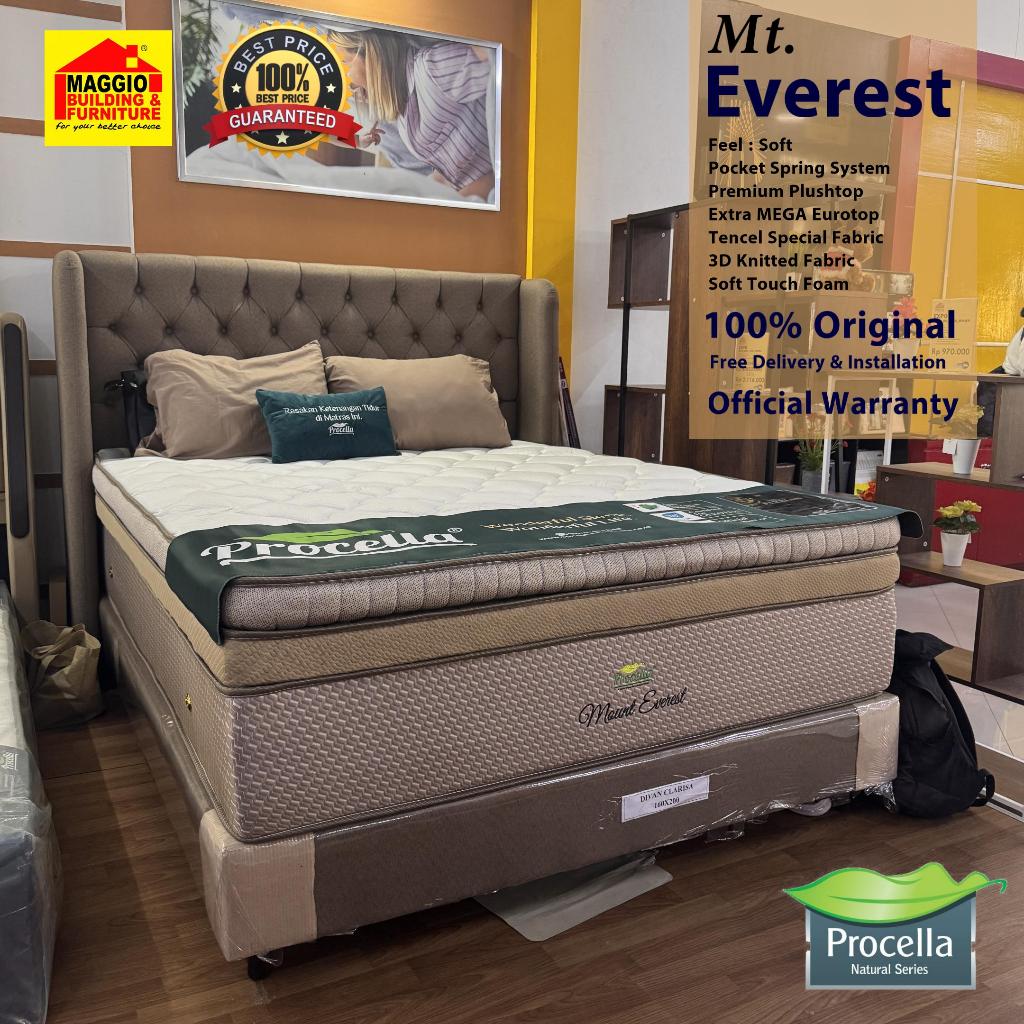 KASUR SPRINGBED PROCELLA - MATRAS SPRINGBED - MT.EVEREST - PROCELLA
