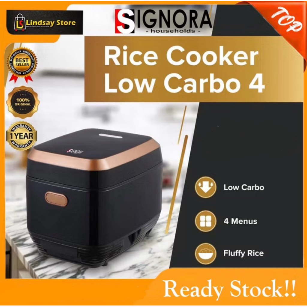 SIGNORA RICE COOKER LOW CARBO 4