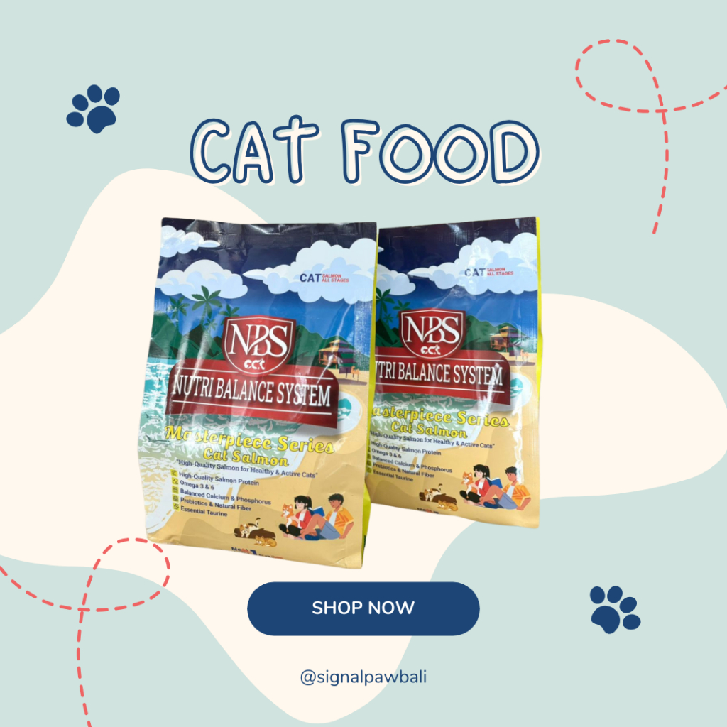 Nutri Balance System Cat Salmon 1Kg  | Makanan Kucing Premium Affordable dari Korea