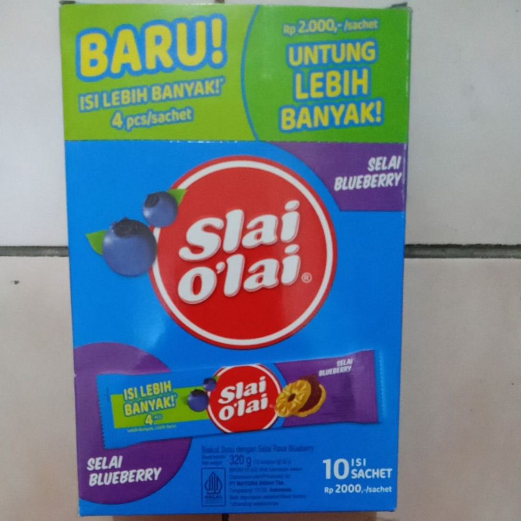 

Slai O'lai Blueberry Box isi 10 pcs