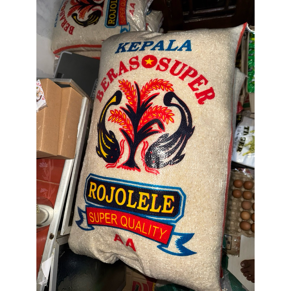 

BERAS ROJOLELE SUPER QUALITY 25kg,PULEN&BERSIH