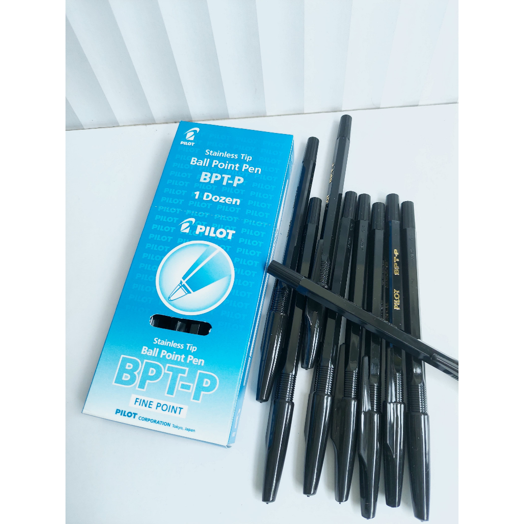 

Pulpen Pilot/ Ball Point Pen BPT-P Stainless Tip Stationery