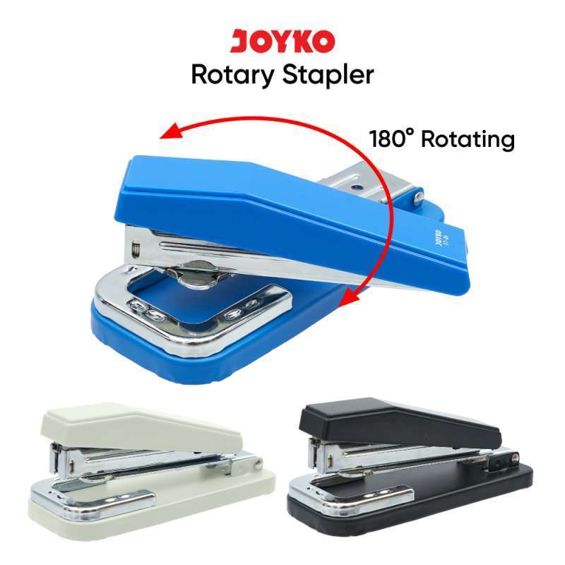 

ROTARY STAPLER JOYKO ST-26 / STRAPLES PUTAR STRAPLER MEMUTAR 180 DERAJAT ALAT TULIS SEKOLAH KANTOR KULIAH MURAH LENGKAP ATK / MITRA ABADI KATALOG JOGJA