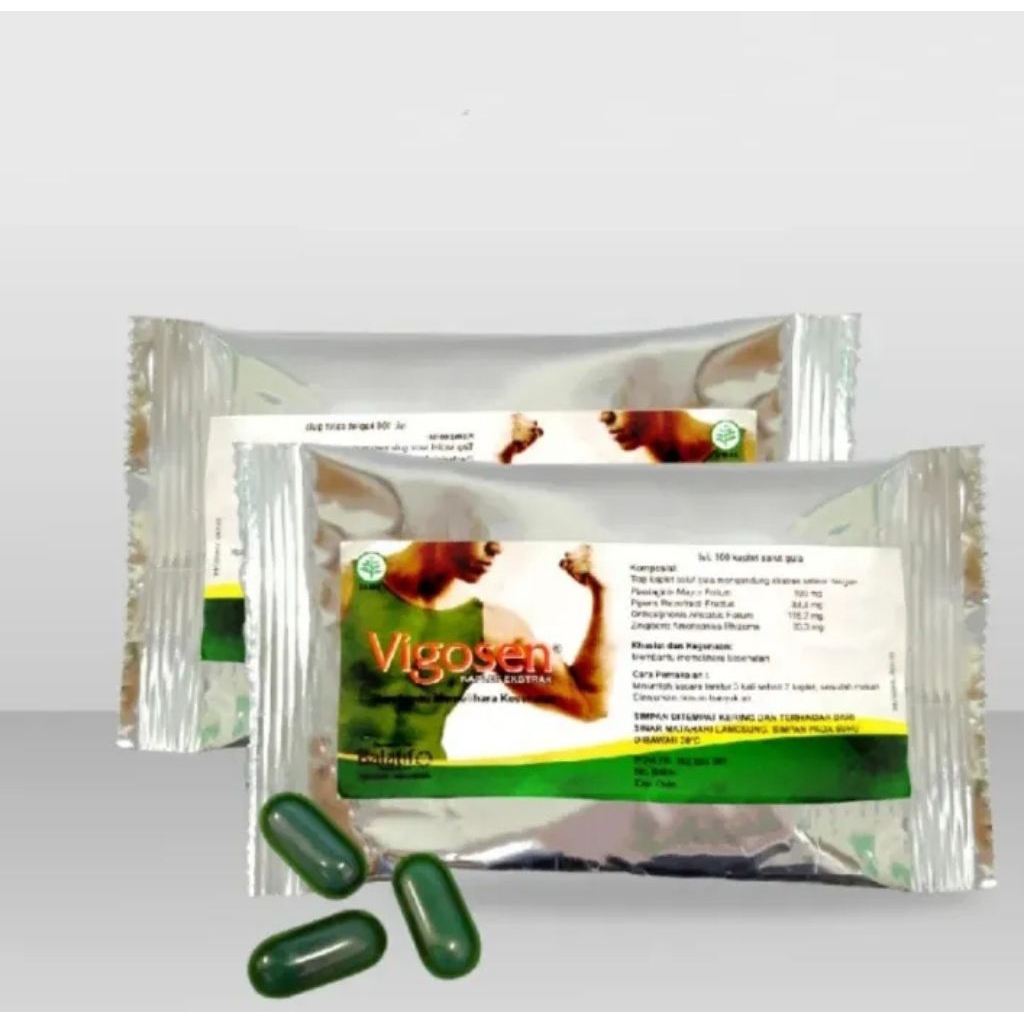 VIGOSEN 100 KAPLET 1 ZAX OBAT HERBAL KESEHATAN