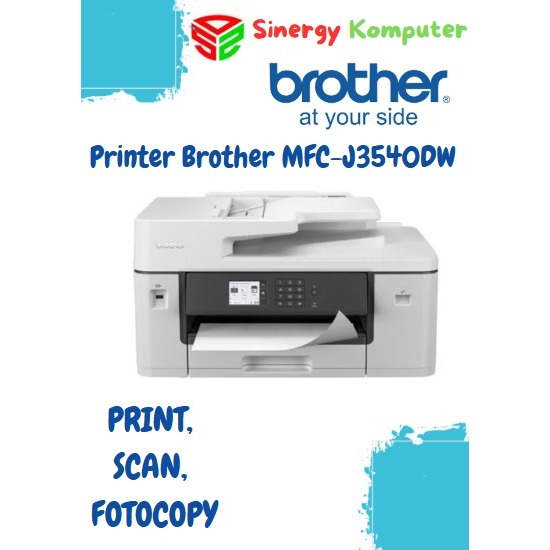 Printer Brother MFC-J3540DW Laser Printer (Print, Scan, Fotocopy)