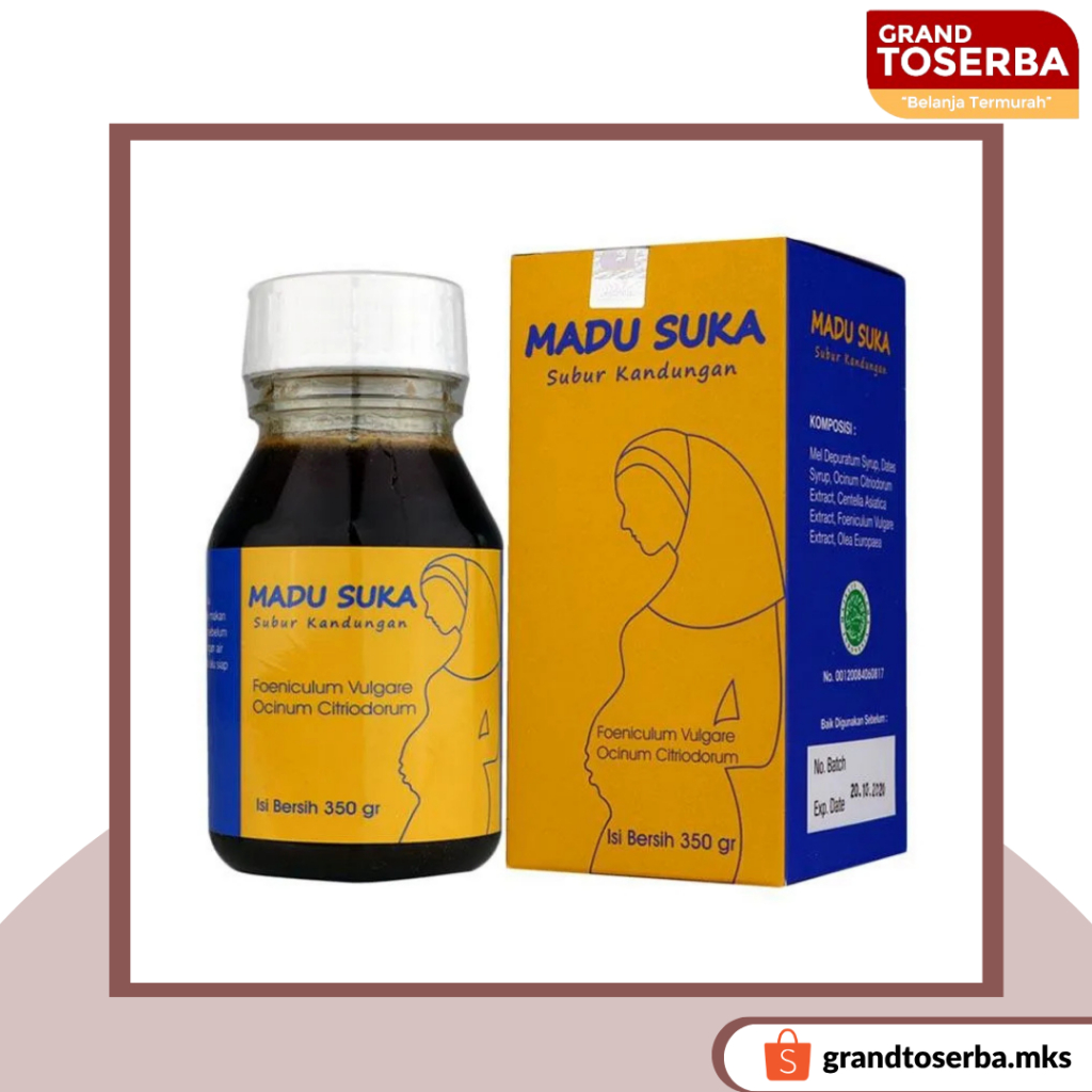 

Al Mabruroh Madu Suka Subur Penyubur Kandungan [350 g]