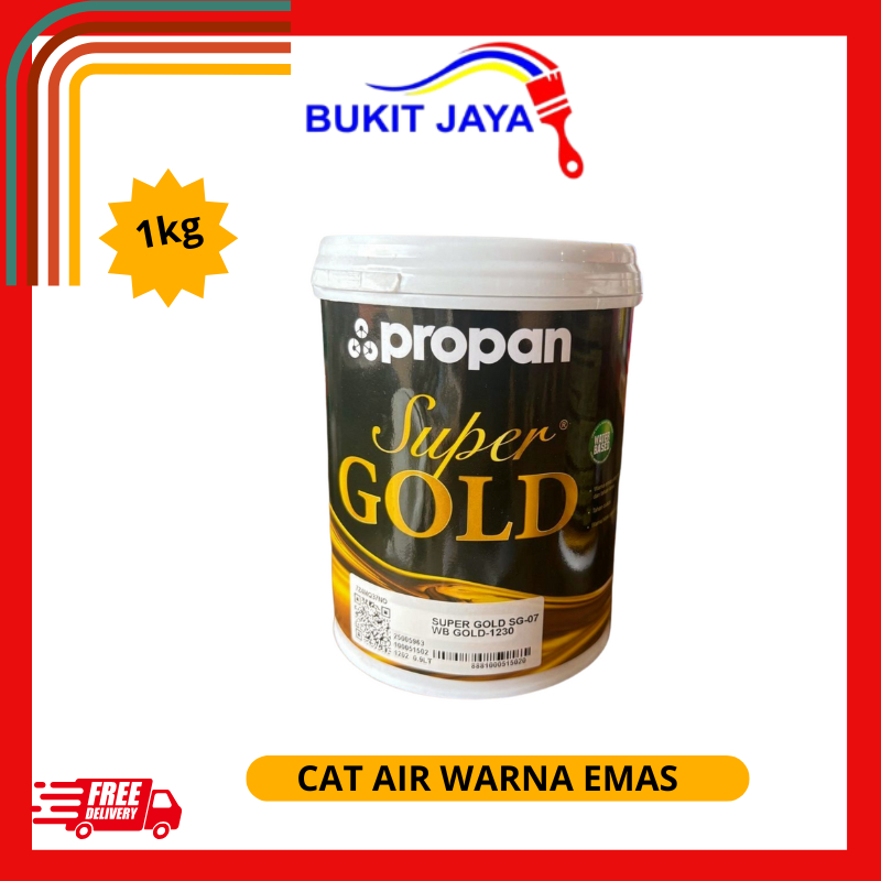 PROPAN SUPER GOLD CAT AIR WARNA EMAS 0.9L