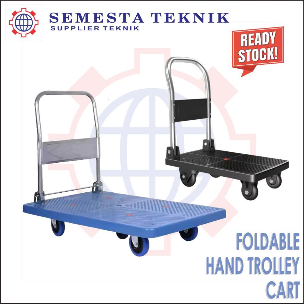 Trolley Troli Lipat Bahan Tebal Plastik PP - Trolley angkut galon trolley gudang toko sembako toko g