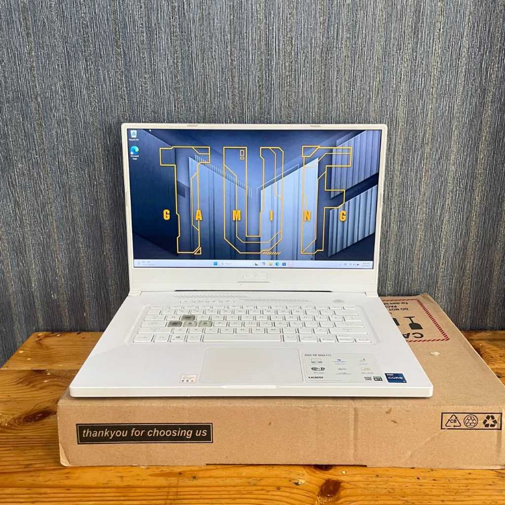 READYSTOCK ASUS LAPTOP TUF DASH F15 FX516PC, Intel® Core™ i7-11370H, #VGA, 16/512GB SSD, White