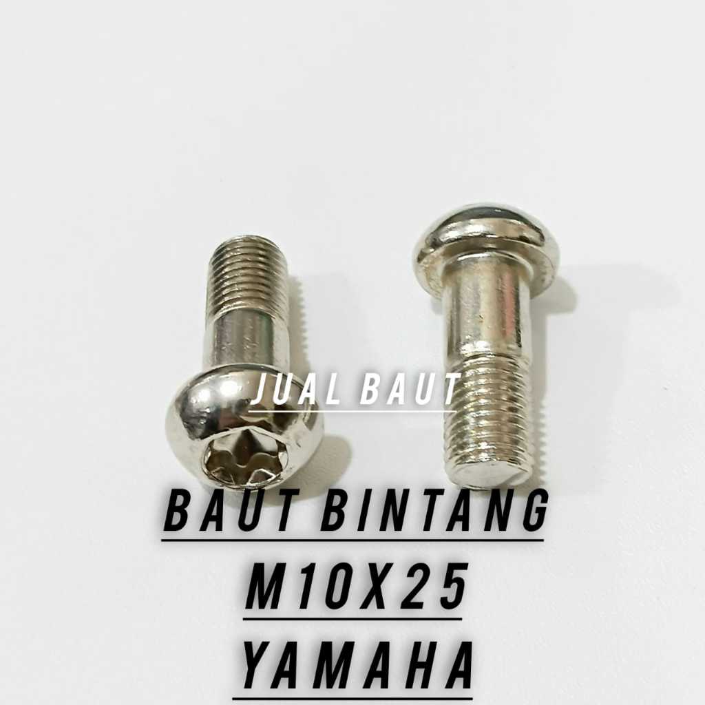 Baut Kaliper Bintang M10x25 Yamaha Baut 14