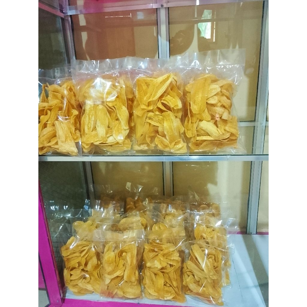 

kripik pisang kepok khas lampung
