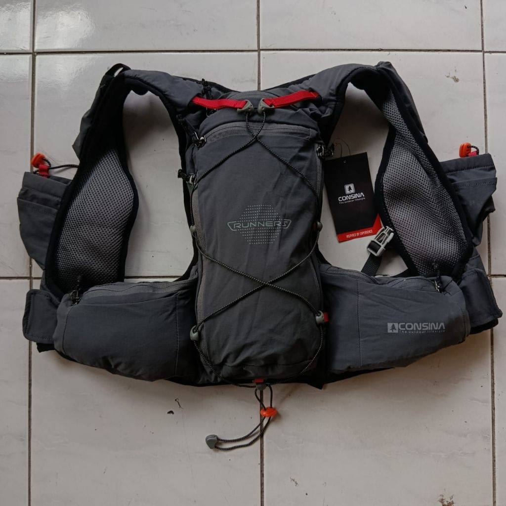 TAS RUNNING CONSINA RUNNERS HYDROPACK TAS LARI ROMPI RUNNING VEST /TAS JOGGING/TAS SEPEDA/TAS HIKKIN