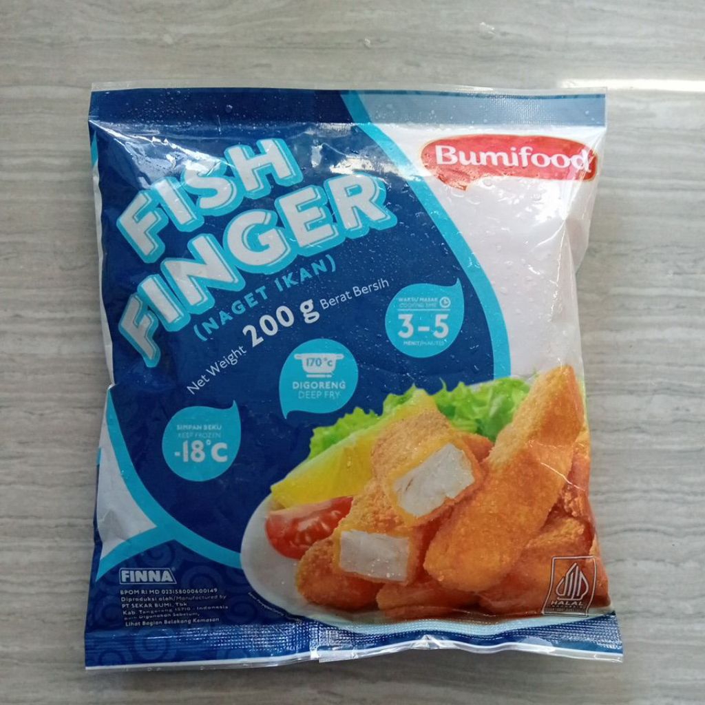 

BUMIFOOD Fish Finger/Nugget Ikan 200g