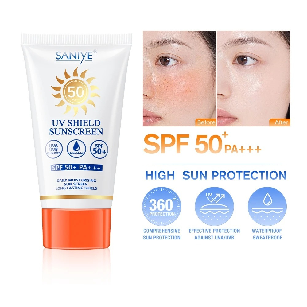SANIYE Sunscreen SPF 50 PA++ Professional Waterproof Sunblock All Skin R1213 30gr