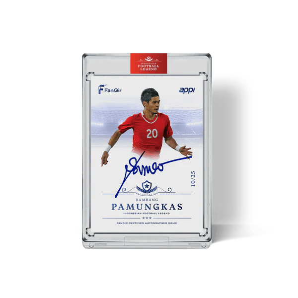 

Bambang Pamungkas - #/25 Autograph Card - Blue
